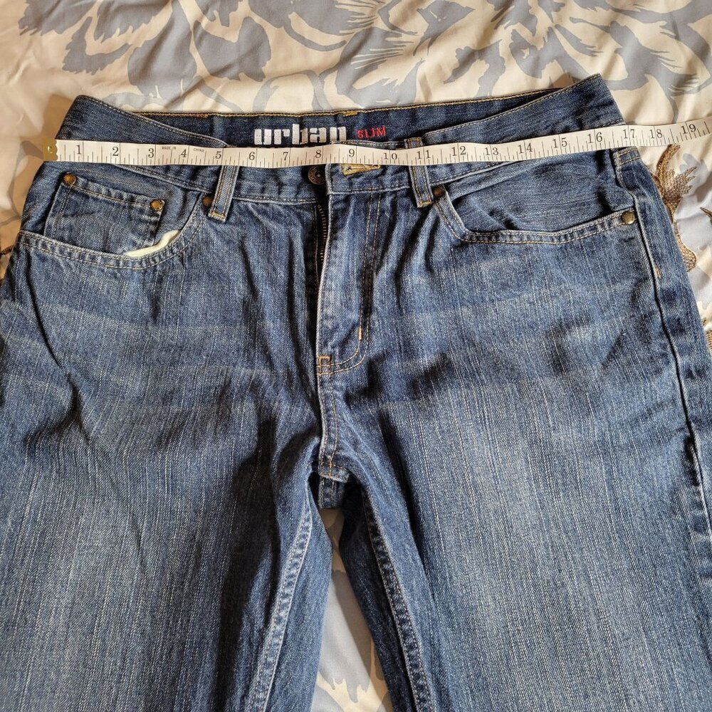 Urban Pipeline Blue Jeans Size: 33/34 - Picture 4 of 5